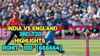 India vs England 3rd T20 Full Highlights