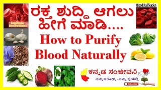how to purify blood naturally at home..20 best home remedies for blood purification..