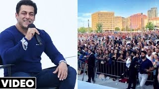 Salman Khan Says Thank You To All His Fans At Toronto | Being Human Store Launch