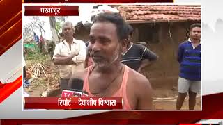 पखांजूर - आंधी तूफान से 3 गांव के 90 फीसदी घर तबाह - tv24