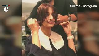 Sonali Bendre gets emotional as she gets her hair chopped for Cancer treatment