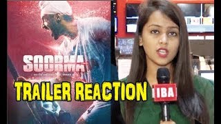 Soorma Trailer Reaction: Diljit Dosanjh| Taapsee Pannu| Angad Bedi |IBA NEWS|