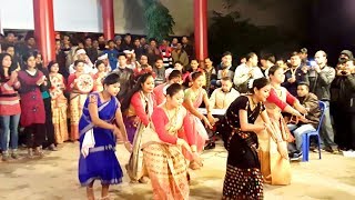 Assam downtown University #Assamese Bihu Dance | Performed by Adtu Students | Full HD