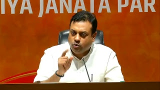 Dr. Sambit Patra's press conference on Shashi Tharoor for calling India 'Hindu Pakistan'.