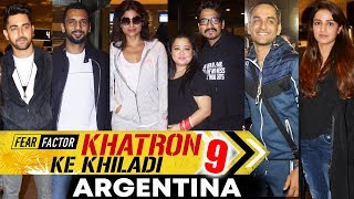 Khatron Ke Khiladi Team LEAVES To Argentina | Vikas Gupta, Priyank, Bharti, Avika Gor