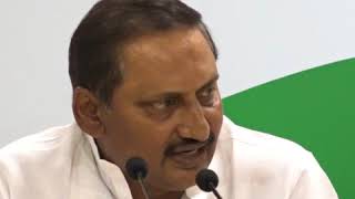 Highlights: AICC Press Briefing on Former CM of Andhra Pradesh Kiran Kumar Reddy Rejoins Congress