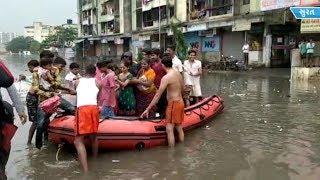 Waterlogging in several parts of Surat