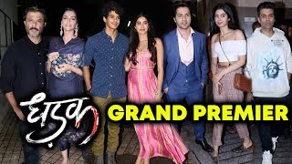 DHADAK Movie GRAND PREMIER | Janhvi, Ishaan, Varun Dhawan, Sonam Kapoor, Anil Kapoor, Khushi
