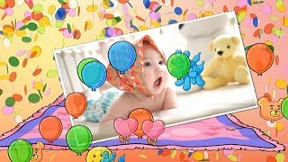 I Will Make Awesome Happy Birthday Wish Video for Your Baby