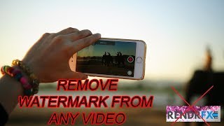 How To Remove Watermark from Video - 2 Easiest Way by Using Camtasia Studio 9