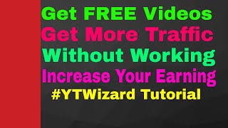 How To Get FREE Videos For YouTube Every Week | Get PLR Videos Every Week - YTWizard