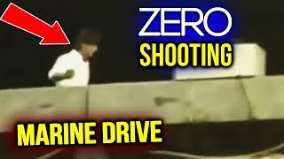 Shahrukh Khan Shooting For ZERO At Marine Drives