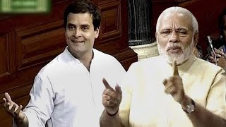 PM Narendra Modi vs Rahul Gandhi On Demonotisation