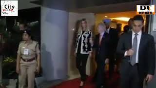 IVANKA TRUMP | Lands in Hyderabad For GES  2017 | at 3AM - DT News