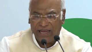 Highlights: AICC Press Briefing By Mallikarjun Kharge on Monsoon Session Of Parliament