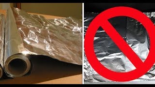 Can Aluminium foil infect you with deadly diseases