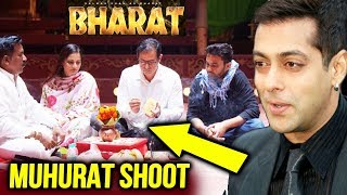 Atul Agnihotri, Ali Abbas Zafar PERFORMS PUJA On BHARAT SET | MUHURAT | Salman Khan, Priyanka Chopra