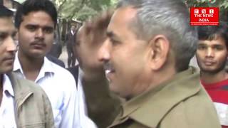 fight between lawyers and police ahead of agra district court