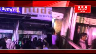 हैदराबाद के लाड बाज़ार मे लगीA आग 5 दुकाने जलकर खाक लाखो का माल जलकर स्वाह