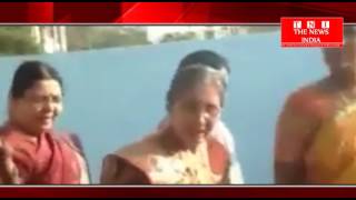 तेलंगाना.  विकाराबाद  के  मंदिरो में दर्शन करने पहुची प्रधानमंत्री की पत्नी जशोदाबेन ,