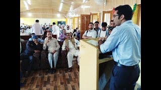 DDC Bandipora inaugurates state volleyball referee clinic