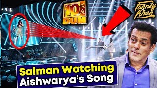 Salman Khan WATCHES Aishwarya Rai's Song On Dus Ka Dum | Fanney Khan