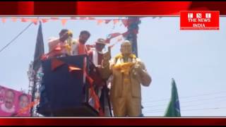 Hyderabad News- अम्बरपेट के BJP विधायक किशन रेड्डी ने घर -घर जाकर मोदी क पर्चे बाटे