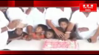 तेलंगाना के मंत्री हरीश राव के जन्मदिन का सेलिवेसन सिद्दिपेट में किया..