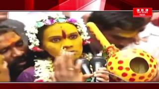 हैदराबाद-  में  पवित्र बोनालू उत्सव माता देवी को समर्पित है