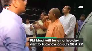 CM Yogi Adityanath reviews preparations in Lucknow ahead of PM Modi’s visit