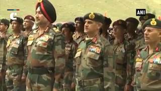 Kargil Vijay Diwas: Army personnel pay tribute to martyrs at Dras War Memorial