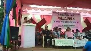 AAPSU President's speech at Jyotipur