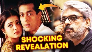 Sanjay Leela Bhansali Shocking Revelation On Salman Khan And Aishwarya