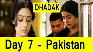 Dhadak Box Office Collection Day 7 In Pakistan