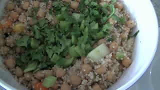 Summer Salad Recipe - Easy Protein Rich Vegetarian Salad