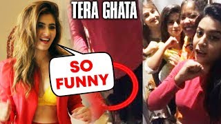 TERA GHATA Actress Reaction On 4 Viral Girls Is Amazing