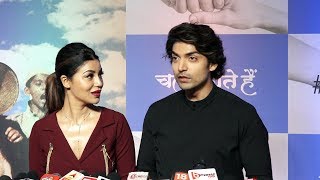 Gurmeet Choudhary With Debina At The Special Screening Of Film Chalo Jeete Hain