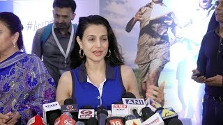 Ameesha Patel At The Special Screening Of Film Chalo Jeete Hain