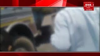 [TELANGANA]/Uncontrollable truck crushed ASI Bhaskar THE NEWS INDIA