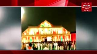 [aNDHRA PRADESH]/Pandal fell down in Kodandra Swamy temple during the festival