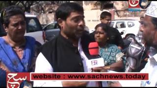 MOHD GHOUSE EX CORPORATOR GIVING BEST WISHES TO SACH NEWS