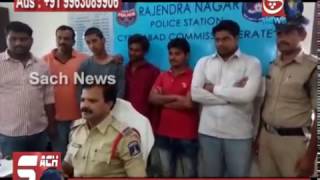 4 PERSONS ARRESTED IN RAJENDER PS LIMITS.