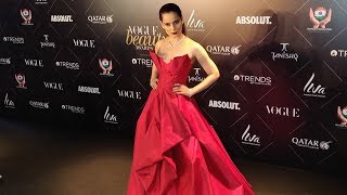 Bold Kangana Ranaut At Vogue Beauty Awards 2018 | Red Carpet