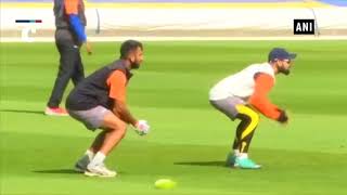 Indian vs England: Teams sweat it out in practice sessions ahead of test series