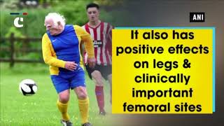 Old diabetic patients have reasons to play football