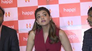 Kajal Media Interaction at Happi Mobile Store Launch | Daily Poster