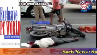 ROAD ACCIDENT AT KUKATPALLY 3 PERSONS SPOT DIED | @ SACH NEWS |