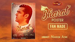 BHARAT POSTER | FAN MADE | Salman Khan | Katrina Kaif