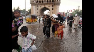 Heavy Rains In Telangana  And Roads Are Getting Damage | @ SACH NEWS |