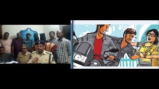 Cell Phone Snatchers Arrested By Hyderabad Police At Charminar Ps Limits | @ SACH NEWS |